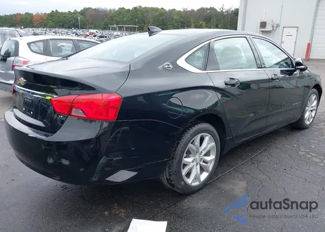 2017 Chevrolet Impala 1Lt from USA, damaged, VIN 2G1105S35H9110786